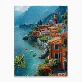 Lake Como 1 Canvas Print