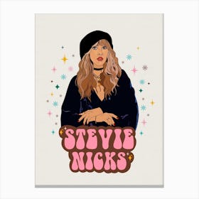 Stevie Nicks Fleetwood Mac Canvas Print