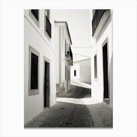 Lagos, Portugal, Black And White Photography 2 Canvas Print