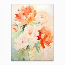 Peonies 25 Canvas Print