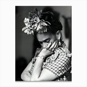 Frida Kahlo Celebrity Canvas Print