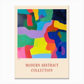 Modern Abstract Collection Poster 63 Canvas Print