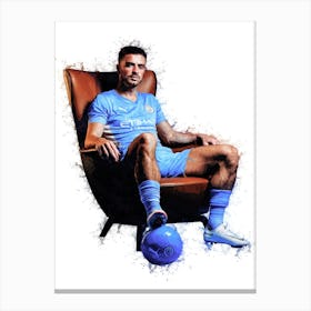 Jack Grealish Painting Canvas Print