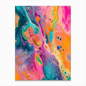 Abstract Texturized Painting Canvas Print