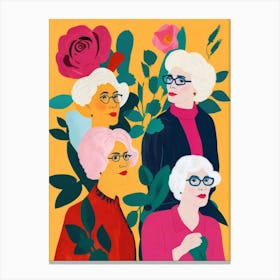 Old Ladies Canvas Print