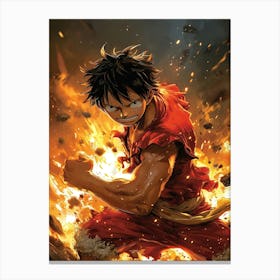 One Piece Wallpaper 10 Canvas Print