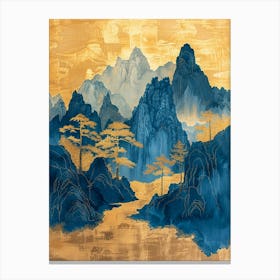 Chinese Mountains 14 Canvas Print