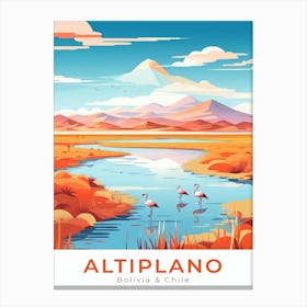 Bolivia & Chile Altiplano Travel Canvas Print