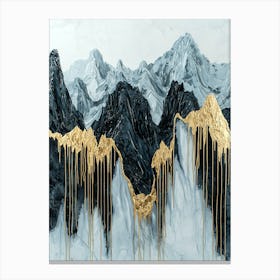 Sierra Nevada Shine Mystical Abstract Canvas Print