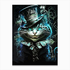 Alice In Wonderland movie 3 Canvas Print