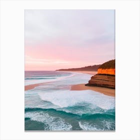Terrigal Beach, Australia Pink Photography  Canvas Print