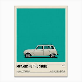 Romancing The Stone Car Movie Canvas Print