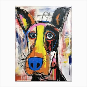 Sad dog 77 Canvas Print