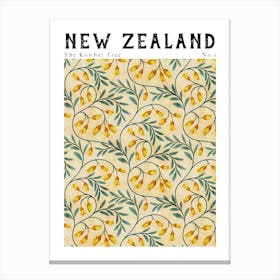 New Zealand Florals | Kowhai Toile