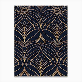 Deco Pattern 1 Canvas Print