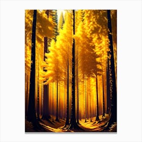 Golden Forest 2 Canvas Print