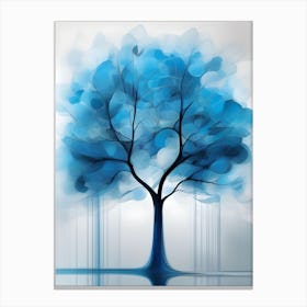 Blue Tree Canvas Print