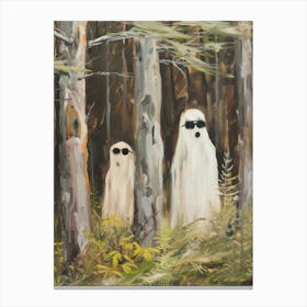 Ghosts In The Woods 6 Canvas Print