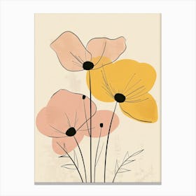 Poppies 4 Canvas Print