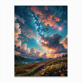 Virtual World Artwork 1 Canvas Print