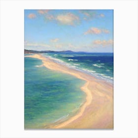 Apollo Bay Beach Australia Monet Style Canvas Print