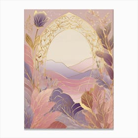 Golden Roses Canvas Print