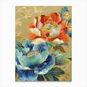 Chinese Flower Painting 74 Canvas Print