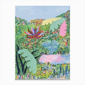 Colorful Jungle Canvas Print
