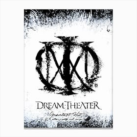 dream theater metal band music Canvas Print
