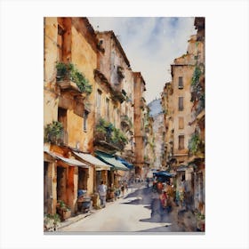 La Città Alta 1 Canvas Print