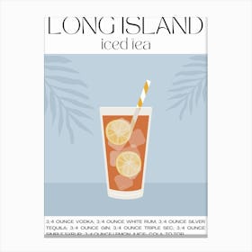 Long Island Iced Tea Canvas Print