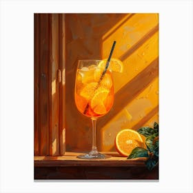 Aperol Spritz Art Print 436 Canvas Print