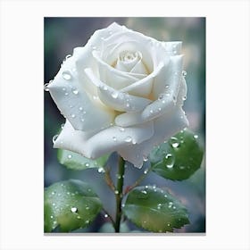 White Rose 4 Canvas Print