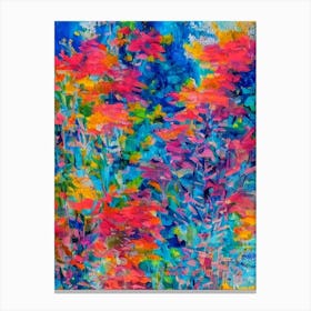 Acropora Pulchra Vibrant Painting Canvas Print