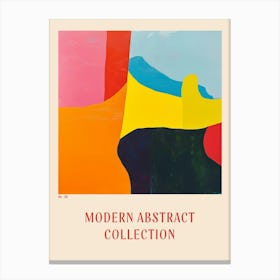 Modern Abstract Collection Poster 38 Canvas Print