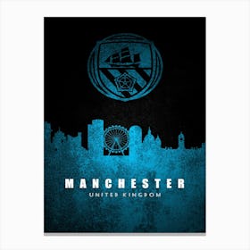 Manchester City 3 Canvas Print