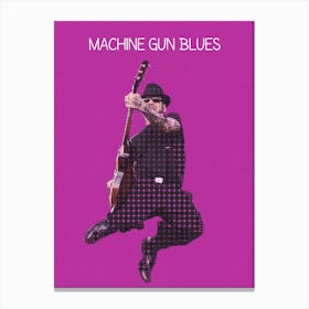 Machine Gun Blues Mike Ness Social Distortion Canvas Print