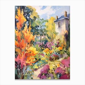 Autumn Gardens Painting Le Jardin Plume France 1 Canvas Print