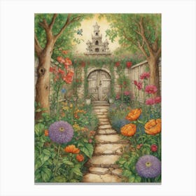 Garden Path 2 Canvas Print