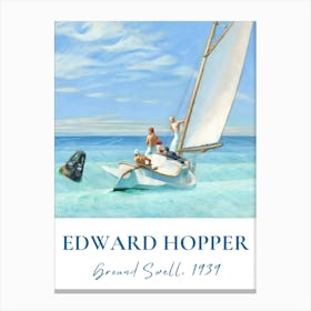 Edward Hopper, Grand Swell Canvas Print