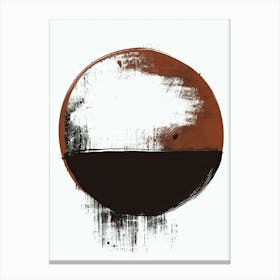 Wiesbaden Flow - Minimalist Bauhaus Canvas Print