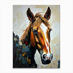 Horse Painting Canvas Print