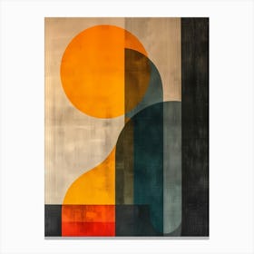 Abstract And Geometry Canvas Print