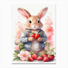 Wild rabbit Canvas Print