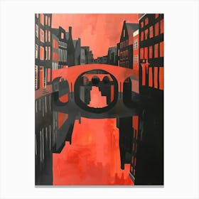 Amsterdam Bridge Canvas Print