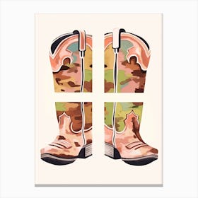 Cowbow Boots 3 Canvas Print