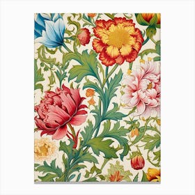 Floral Wallpaper 192 Canvas Print