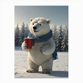 Polar Bear 3 Canvas Print