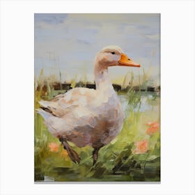 Bird Painting Goose 1 Canvas Print