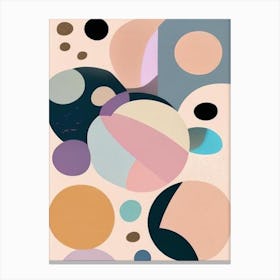 Hercules Planet Musted Pastels Space Canvas Print